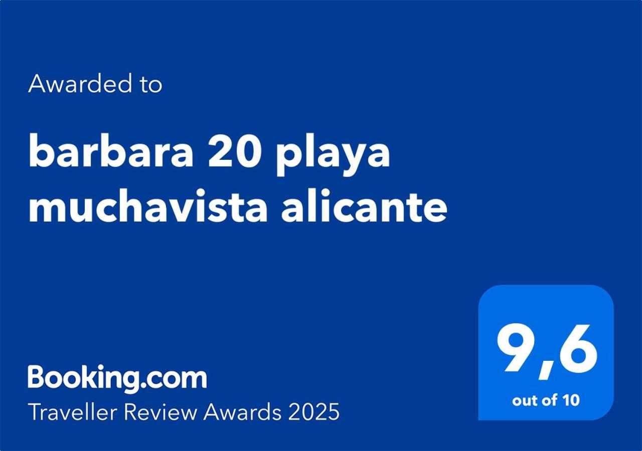 barbara 20 playa muchavista alicante El Campello Bagian luar foto